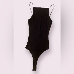 H&M Ribbed Thong Bodysuit